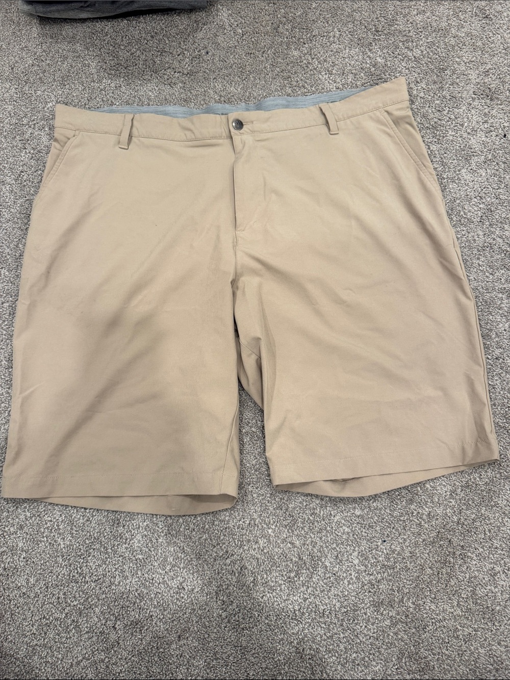 Adidas Golf Ultimate365 Khaki Performance Shorts | Men’s Size 42
